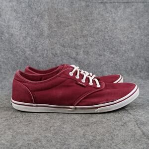 Vans Shoes Womens 9 Sneakers Atwood Low Trainers Canvas Lace Up Casual Skate